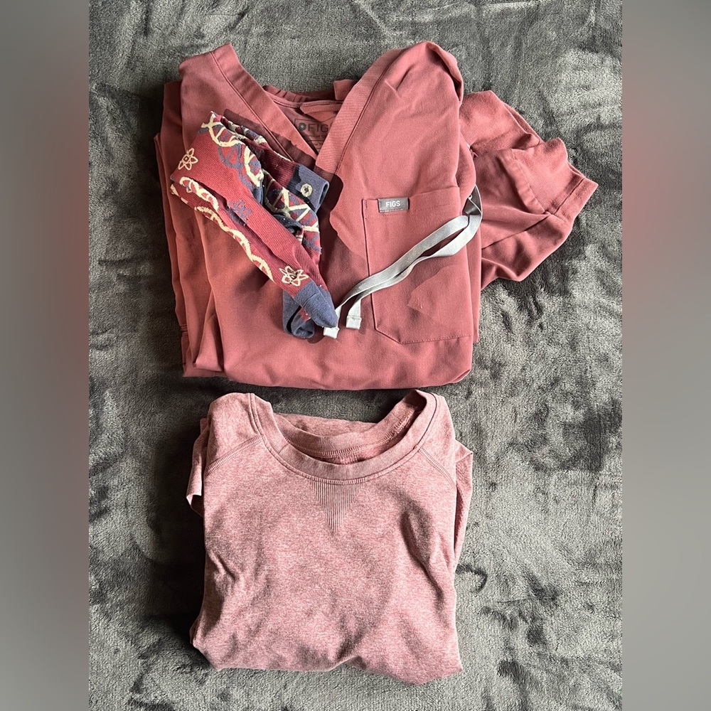 Figs Scrubs (Top/Bottom/Socks)